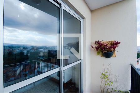 Varanda da Sala de apartamento à venda com 2 quartos, 73m² em Gopouva, Guarulhos