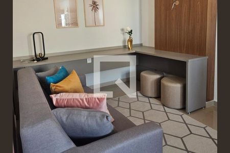 Sala Sala de apartamento para alugar com 1 quarto, 40m² em Vila Ana Maria, Ribeirão Preto