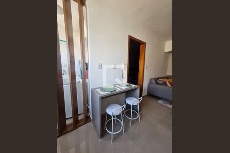 Sala de apartamento para alugar com 1 quarto, 40m² em Vila Ana Maria, Ribeirão Preto