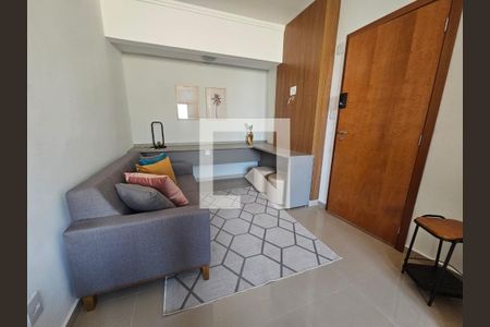 Sala de apartamento para alugar com 1 quarto, 40m² em Vila Ana Maria, Ribeirão Preto