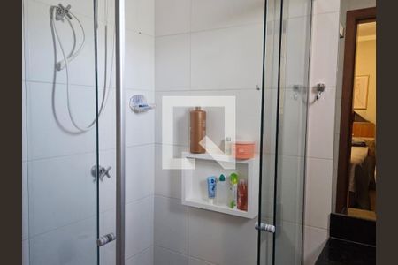 Banheiro da Suíte de apartamento para alugar com 1 quarto, 40m² em Vila Ana Maria, Ribeirão Preto
