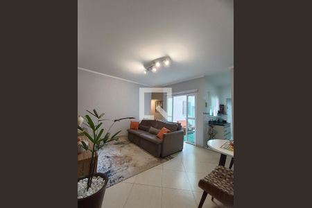 Sala de apartamento à venda com 3 quartos, 74m² em Vila Francisco Matarazzo, Santo André
