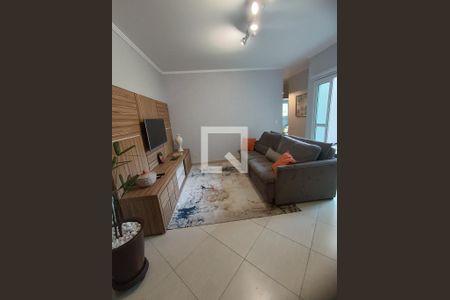 Sala de apartamento à venda com 3 quartos, 74m² em Vila Francisco Matarazzo, Santo André