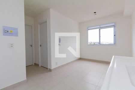 Sala, Cozinha e Área de Serviço de apartamento para alugar com 2 quartos, 48m² em Engenheiro Goulart, São Paulo