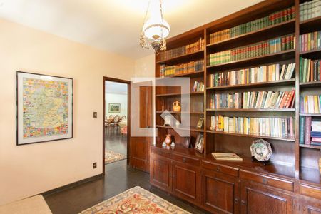 Sala 2 - Biblioteca de casa à venda com 4 quartos, 1400m² em Bandeirantes (pampulha), Belo Horizonte