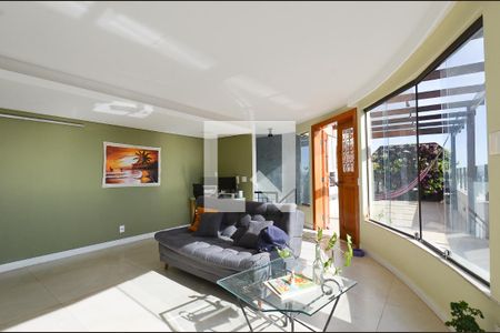 Sala cobertura de apartamento à venda com 3 quartos, 168m² em São Lucas, Belo Horizonte