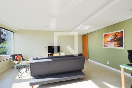 Sala cobertura de apartamento à venda com 3 quartos, 168m² em São Lucas, Belo Horizonte