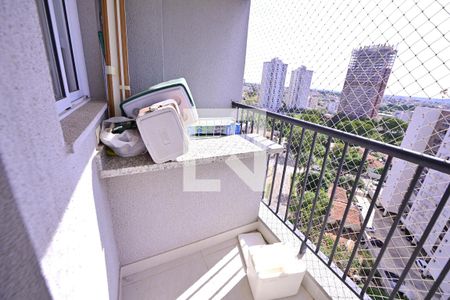 varanda Sala de apartamento para alugar com 2 quartos, 69m² em Vila Rosa, Goiânia