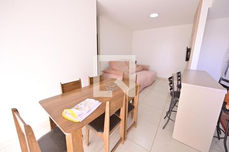 Sala de Jantar de apartamento para alugar com 2 quartos, 69m² em Vila Rosa, Goiânia
