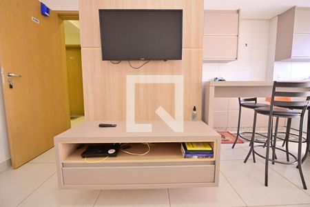 Sala de apartamento para alugar com 2 quartos, 69m² em Vila Rosa, Goiânia