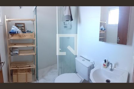 Banheiro de apartamento à venda com 2 quartos, 42m² em Vila Claudio, Santo André