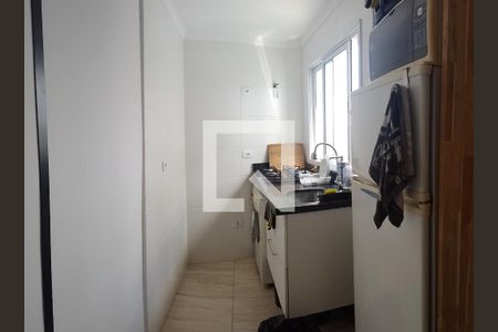 Cozinha de apartamento à venda com 2 quartos, 42m² em Vila Claudio, Santo André