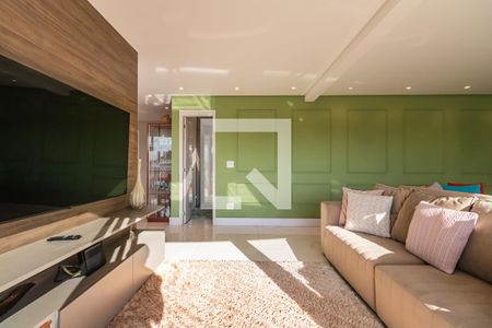 Sala de apartamento à venda com 1 quarto, 70m² em Residencial Zero (Tambore), Barueri