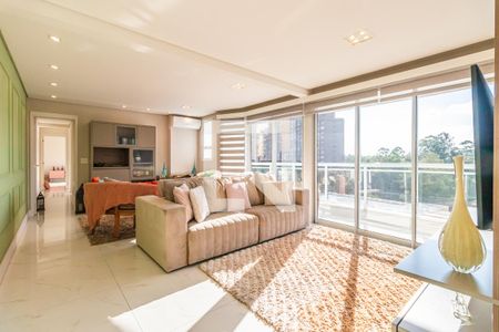 Sala de apartamento à venda com 1 quarto, 70m² em Residencial Zero (Tambore), Barueri