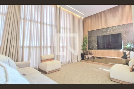 Sala de TV de casa de condomínio à venda com 4 quartos, 1000m² em Lagoa Santa, Lagoa Santa