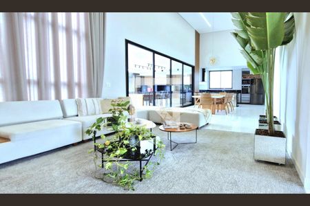 Sala de casa de condomínio à venda com 4 quartos, 1000m² em Lagoa Santa, Lagoa Santa