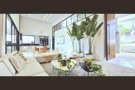 Sala de casa de condomínio à venda com 4 quartos, 1000m² em Lagoa Santa, Lagoa Santa