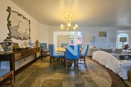 Sala de apartamento para alugar com 3 quartos, 170m² em Jardim das Conchas, Guarujá