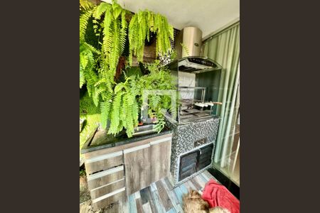 Varanda da Sala de apartamento para alugar com 4 quartos, 140m² em Dona Clara, Belo Horizonte