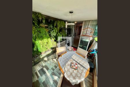 Varanda da Sala de apartamento para alugar com 4 quartos, 140m² em Dona Clara, Belo Horizonte