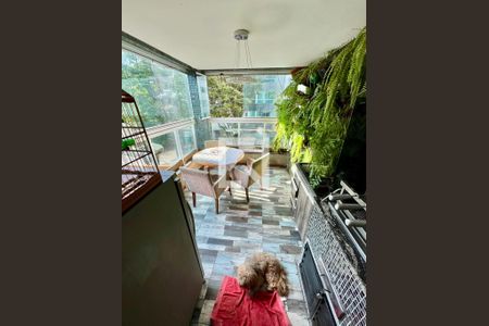 Varanda da Sala de apartamento para alugar com 4 quartos, 140m² em Dona Clara, Belo Horizonte