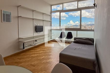 Sala de kitnet/studio à venda com 1 quarto, 73m² em Santo Agostinho, Belo Horizonte