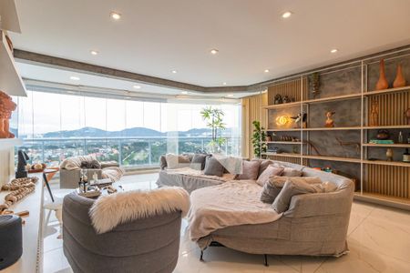 Sala de apartamento à venda com 2 quartos, 89m² em Empresarial 18 do Forte, Barueri