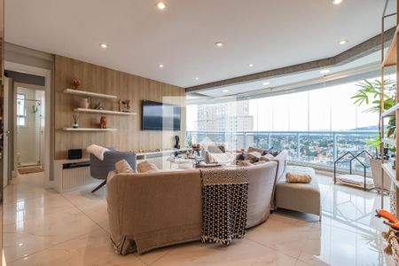 Sala de apartamento à venda com 2 quartos, 89m² em Empresarial 18 do Forte, Barueri