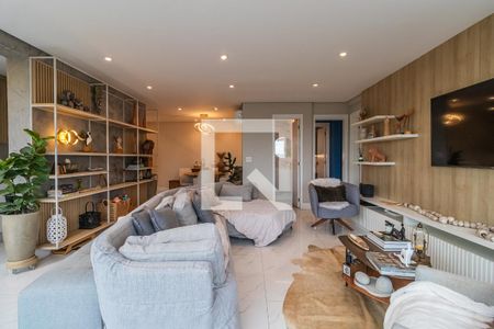 Sala de apartamento à venda com 2 quartos, 89m² em Empresarial 18 do Forte, Barueri