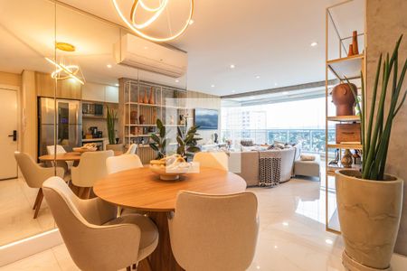 Sala de apartamento à venda com 2 quartos, 89m² em Empresarial 18 do Forte, Barueri