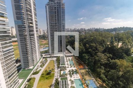 Vista da Sala de apartamento para alugar com 2 quartos, 142m² em Jardim Fonte do Morumbi, São Paulo