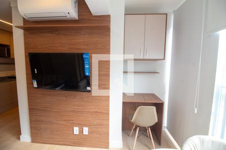 Sala - Studio de kitnet/studio à venda com 1 quarto, 30m² em Santo Amaro, São Paulo