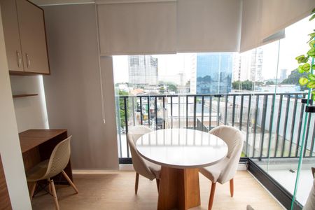 Sala - Studio de kitnet/studio à venda com 1 quarto, 30m² em Santo Amaro, São Paulo