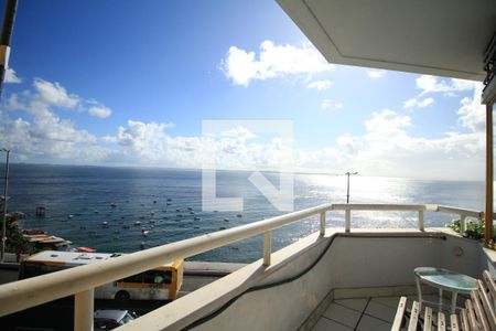 Varanda da Sala de apartamento para alugar com 1 quarto, 45m² em Campo Grande, Salvador