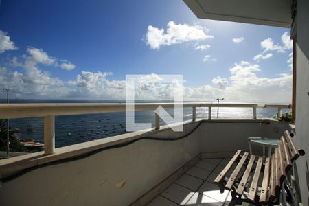 Varanda da Sala de apartamento para alugar com 1 quarto, 45m² em Campo Grande, Salvador