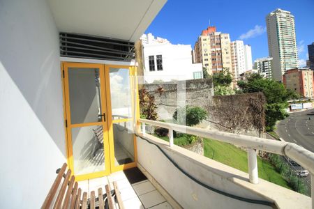 Varanda da Sala de apartamento para alugar com 1 quarto, 45m² em Campo Grande, Salvador