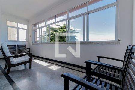 Varanda da Sala de apartamento para alugar com 4 quartos, 265m² em Copacabana, Rio de Janeiro