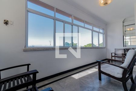 Varanda da Sala de apartamento para alugar com 4 quartos, 265m² em Copacabana, Rio de Janeiro