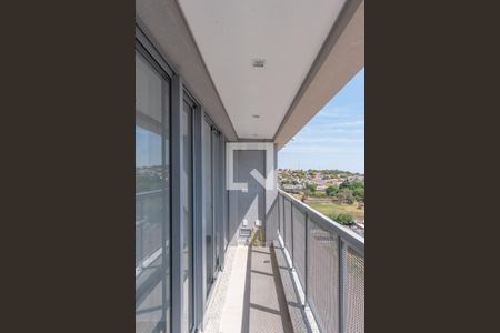 Sacada da Sala de apartamento para alugar com 1 quarto, 37m² em Botafogo, Campinas