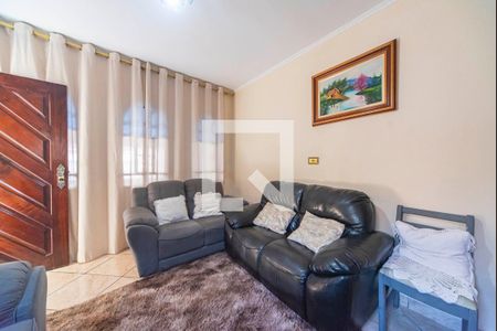 Sala de casa à venda com 3 quartos, 125m² em Jardim do Estádio, Santo André