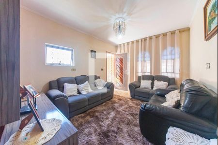 Sala de casa à venda com 3 quartos, 125m² em Jardim do Estádio, Santo André