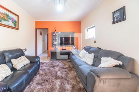 Sala de casa à venda com 3 quartos, 125m² em Jardim do Estádio, Santo André