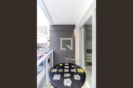 Varanda de kitnet/studio para alugar com 1 quarto, 22m² em Centro Histórico de São Paulo, São Paulo