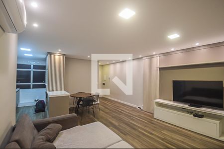 Sala de apartamento à venda com 3 quartos, 128m² em Jardim das Quatro Marias, São Bernardo do Campo