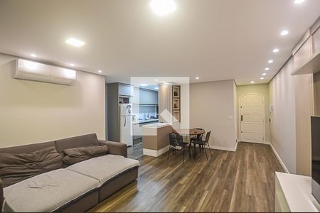 Sala de apartamento à venda com 3 quartos, 128m² em Jardim das Quatro Marias, São Bernardo do Campo