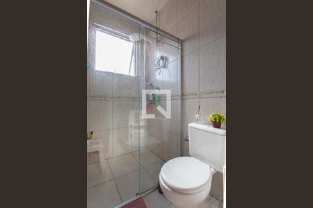 Banheiro da Suíte de casa à venda com 3 quartos, 103m² em São Sebastião, Belo Horizonte