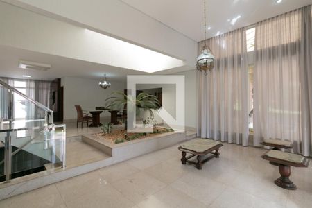 Sala de Estar de casa à venda com 5 quartos, 607m² em Braúnas, Belo Horizonte