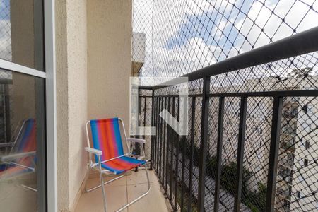 Varanda da Sala de apartamento à venda com 2 quartos, 45m² em Vila Mendes, São Paulo