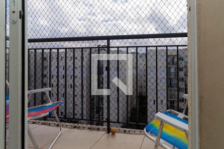 Varanda da Sala de apartamento à venda com 2 quartos, 45m² em Vila Mendes, São Paulo