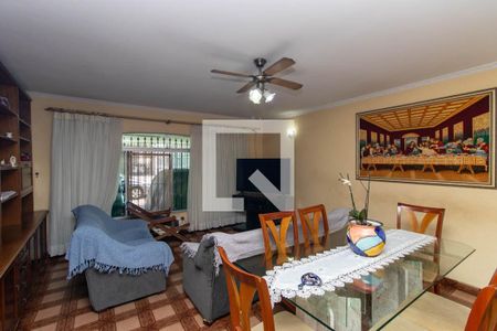 Sala de casa para alugar com 4 quartos, 158m² em Parque Novo Mundo, São Paulo